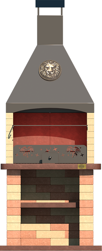 картинка Печь-барбекю «Сибирь» от магазина «Ваше Барбекю»